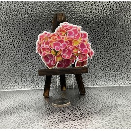 Unbranded HYDRANGEA FLOWER WATERPROOF VINYL STICKERS/DECAL