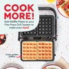 Double Waffle 2-Plate Pack for MultiMaker Flex Press Grill System