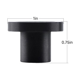 (2PCS) WE3X75 Dryer Rear Drum Support Bearing, Suitable for GE, Kenmore, Hotpoint, RCA dryers, Replace DE726, WE3X37, AP2042531, PS267865 L: 1" x W: 1" x H: 0.75"