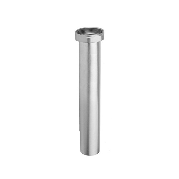 Jaclo 2459-PCH Flanged Tailpiece, 1-1/2" x 12", Polished Chrome