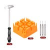 sourcing map Watch Band Link Pin Removal Tools Set with