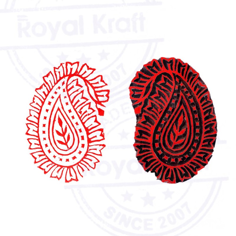 Royal Kraft Wooden Stamps DIY Fabric, Textile, Clay, Pottery, Paper,
