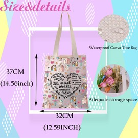 JYTAPP Social Worker Canvas Tote Bag MSW Graduation Gift Gift Social Worker Appreciation Gift Volunteer Shoulder Bag