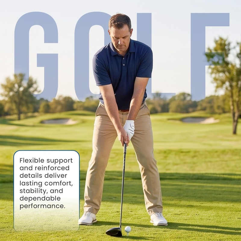 khanna Golf Glove for Men, Left Hand Right Golf Gloves
