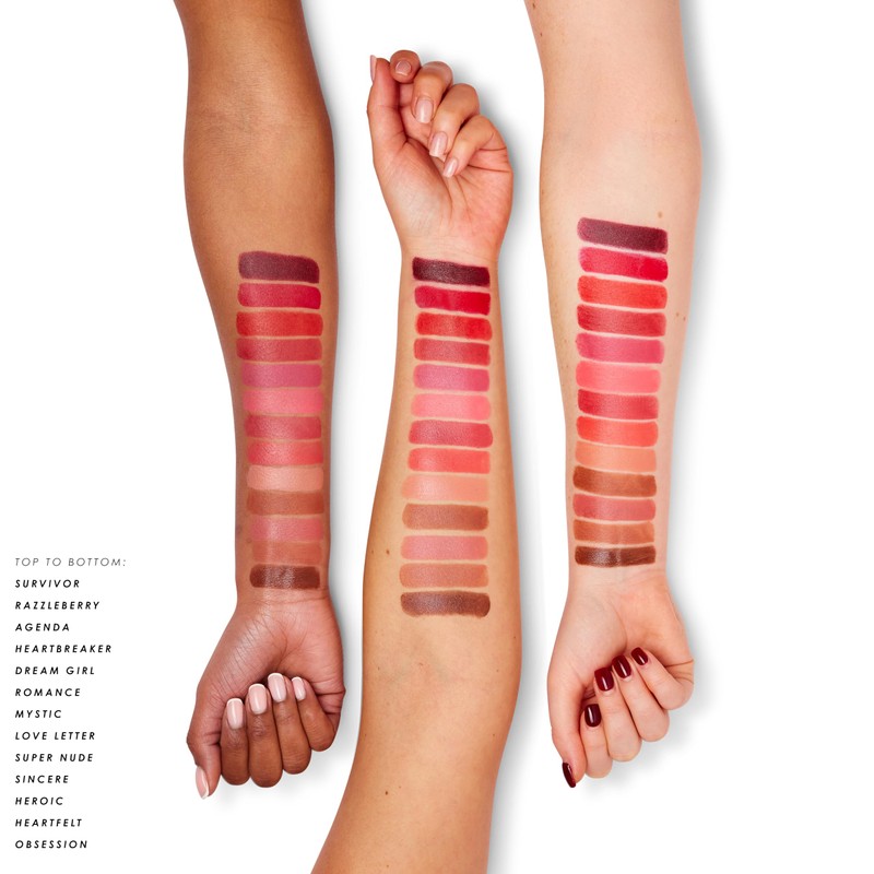 MUA Makeup Academy Creamy Matte Lipstick, Survivor (Plum), Highly Pigmented