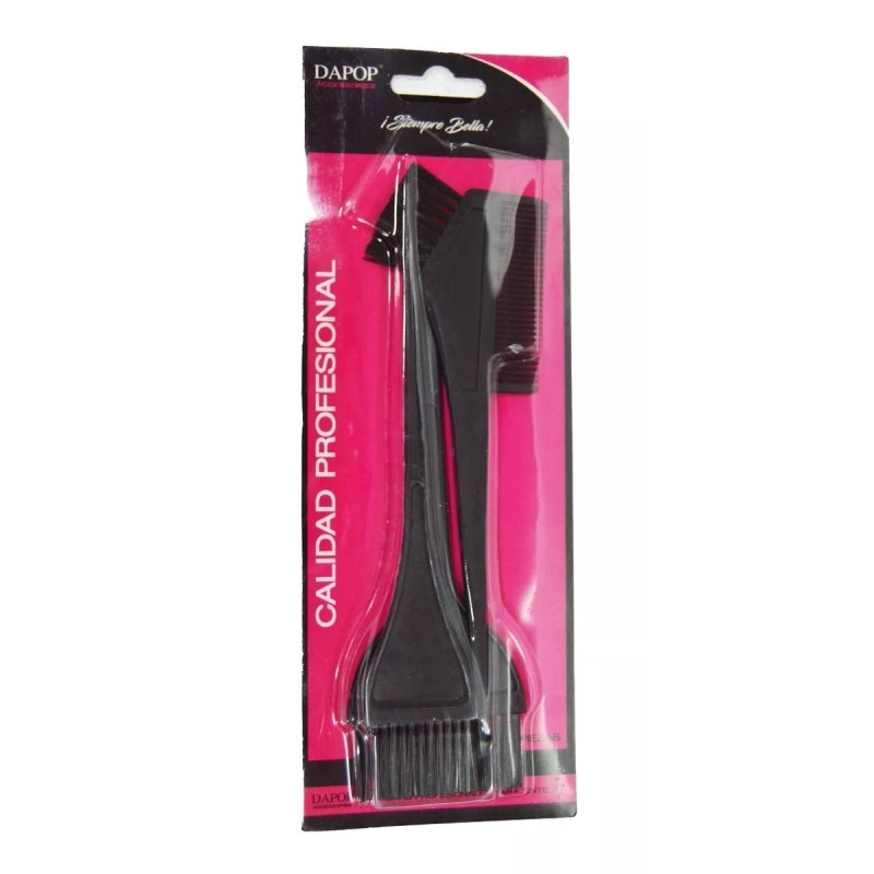 Dapop Set De 3 Brochas Profesionales Para Aplicar Tinte 4