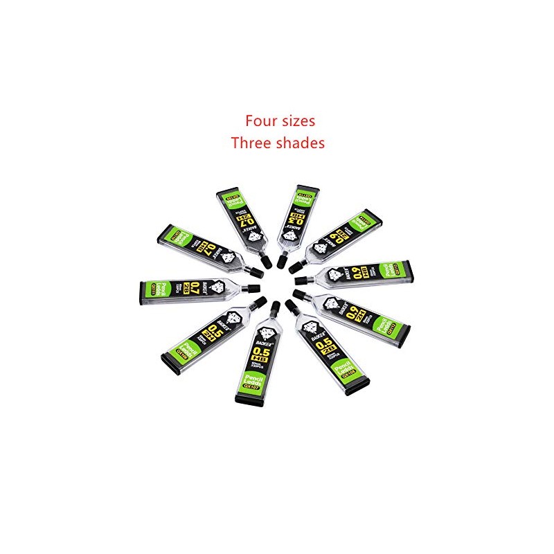 TOOLSTAR 150 Pcs Mechanical Pencil Leads 0.5mm 2 Hour Shatterproof