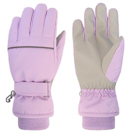 Azarxis Guantes de esquí para niños, Resistentes al Viento y Transpirables, Guantes de Invierno, Guantes Gruesos para esquí, Senderismo, Snowboard