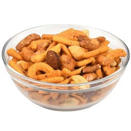 Sweet & Spicy Trail Mix Blend: Honey Roasted Peanuts, Butter Toffee Peanuts, Hot Cajun Corn Sticks, Honey Sesame Sticks, Almonds - Snack Snacking Food - 2 Nice 8oz Bags (16oz Total)