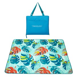 Old Bahama Bay Beach Blanket Sandproof Waterproof Compact Sand Free Beach Mat Foldable Picnic Blankets Washable Outdoor Blanket for Beach Vacation, Camping, Park, Travel