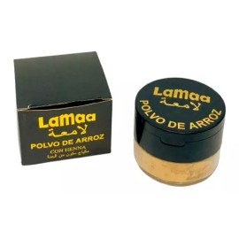 Lamaa Polvo De Arroz Traslucido Arabe Lamaa Con Henna Y Espejo 30g
