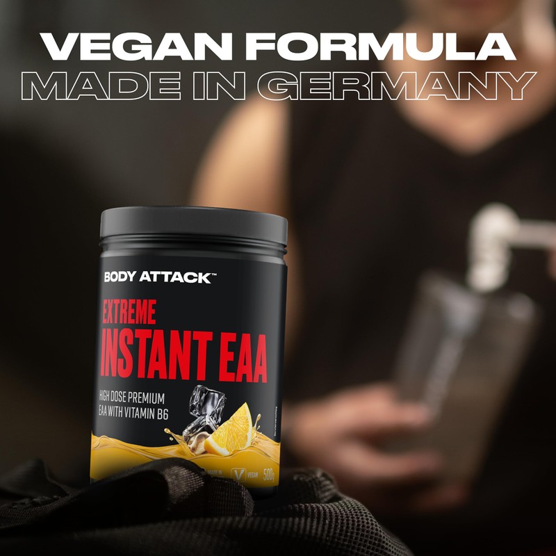 Body Attack Extreme Instant EAA Powder - Ice Tea Lemon,