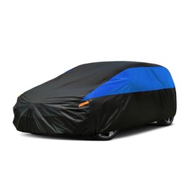GUNHYI Hatchback Car Cover for Automobiles All Weather Waterproof, Universal Fit Honda Civic Hatchback, Ford Focus Hatchback, Subaru Impreza Hatchback, Chrysler PT Cruiser etc.