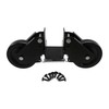 Plum Fittings Heavy Duty Double 4" Roller Gate Wheels for