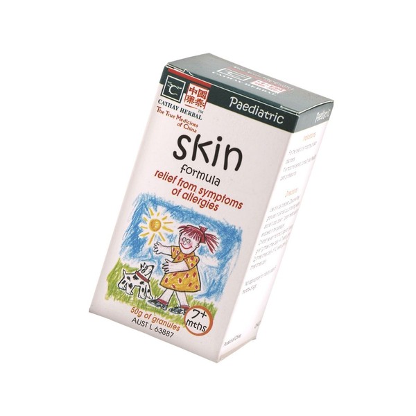 Cathay Herbal Paediatric Skin Formula 50g - relief from symptoms of allergies