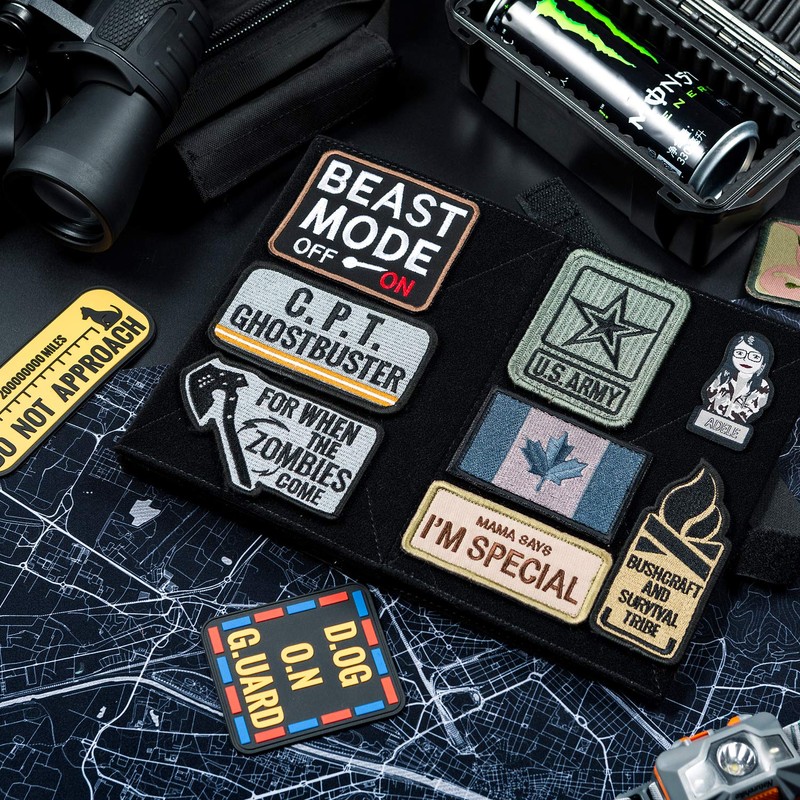 OneTigris Patch Base Patch Mat Hook & Loop Patch Book