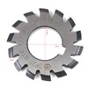 8pcs Gear Cutter, DP20 Involute Gear Milling Cutter, 14.5°High Speed