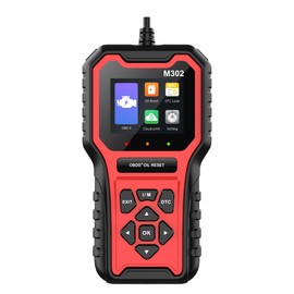 OBD2 M302 Car Diagnostic Scan Tool Timcartuning Car Maintenance Light Reset car Engine Fault Diagnosis car Engine Fault Removal I/M Ready Status, Vehicle Information OBD2
