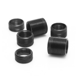 OEMTOOLS 25648 Fix-A-Thread Spark Plug Saver Inserts, Metric, M14 - 1.25, Socket Rethreading Kit Components For Car, Truck, RV, And Aviation Repair, 14mm Thread