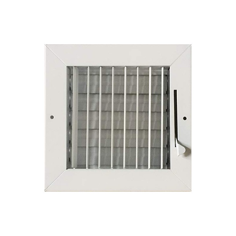 6" x 6" Adjustable Blade Sidewall Ceiling Register Vent Cover