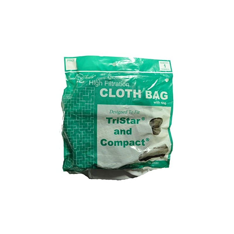 TriStar/Compact Cloth Bag Assembly, Dust Care Replacement Brand, designed to