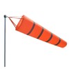Qishi Airport Windsock Rip-stop Outdoor Rainbow Wind Measurement Sock Bag