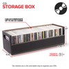 Stock Your Home CD Storage Box, Organizer Shelf for Movie