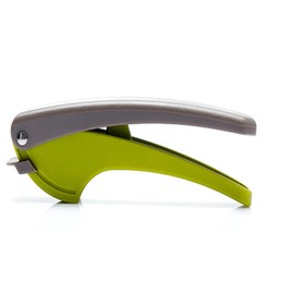 2PCS Garlic Press, Dual Function Garlic Mincer Slicer Heavy Duty Easy Squeeze Kitchen Garlic Garlic Crusher Easy Squeeze and Clean