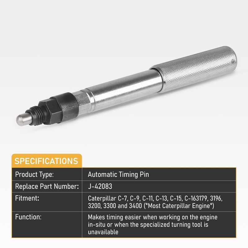 CNSPEED 3PCS Caterpillar Tools Kit J-42083 Automatic Timing Pin 9U-7227