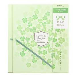 Midori Trifold Japanese Shikishi Artboard with Ribbon