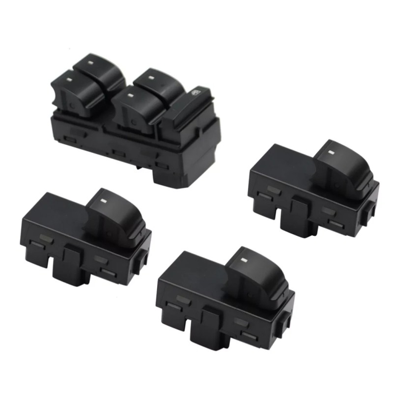 Geartronics 4pcs 22864837 For 2007-2017 GMC Acadia Power Window Control