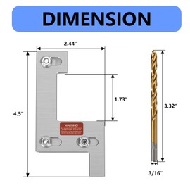 STPCTOU Generator Interlock Kit Compatible with ITE, Siemens, Gould, Murray, Thomas and Betts, 150 or 200 Amp Panels, 1 1/4" Spacing Between Main and Generator Breakers.