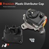 A-Premium Ignition Distributor with Cap & Rotor Compatible with Honda