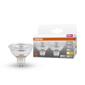 OSRAM MR16 Low Voltage LED Reflector Lamps with Retrofit Plug-In Base Product Features: LED Alternative to Low Voltage Halogen Lamps, 2-pack, 2700k Warm White