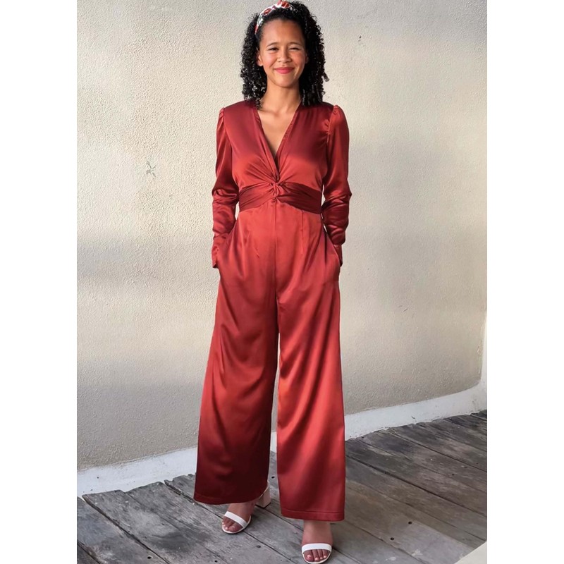 Know Me Misses' and Women's Jumpsuit Sewing Pattern Kit by