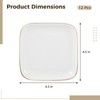 OMISTAR 12 PCS Ceramic Jewelry Tray, 4.5 Inch Ceramic Jewelry
