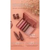 Set Labiales Mate En Barra Larga Duración Con Estuche 6pcs