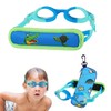 RUIGAO Toddler Swim Goggles Age 2-5, Toddler Goggles No Hair