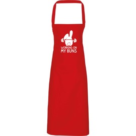 Hippowarehouse Working on my buns - Bunny Rabbit Apron kitchen cooking painting DIY onesize adult