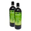 2 Pieza De Shampoo Orgánico Aceite De Bergamota Un Litro