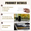 8Pcs Dashcam Windshield Sticke Clear Electrostatic Stickers Sticker Shield for