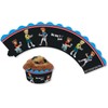 DH-Konzept Die Drei ??? Cupcake Banderoles Pack of 12