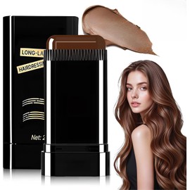 Peine para Tinte de Cabello, Peine con Tinte para Cubrir Canas, Coloración Pelo Portátil, Cubrir Canas, Tinte para el Cabello Unisex, Fácil de Usar. (Marrón claro)