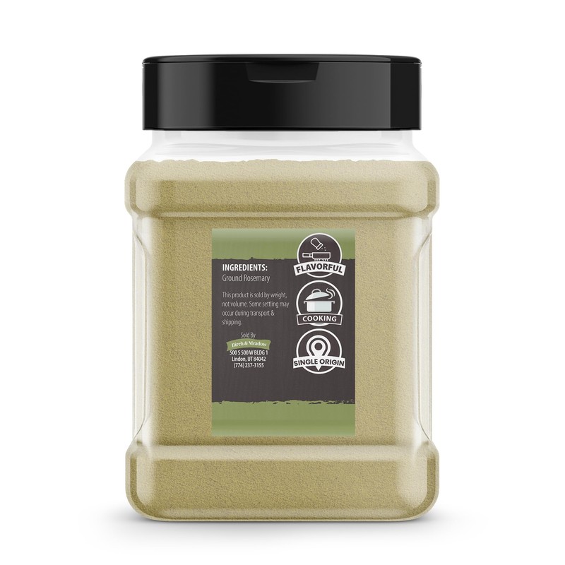 Birch & Meadow Ground Rosemary, 4 oz, Cooking & Baking,
