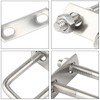 6 Pieces M6 U-Bolt 100 mm x 50 mm U