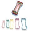 Vpang Colorful Stainless Steel Metal Dog Bone Shaped Cookie Cutters