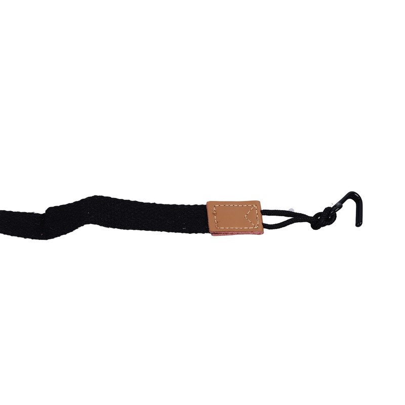 Ukulele Strap Cotton Adjustable Grid Pattern Hole Free Installation Belt