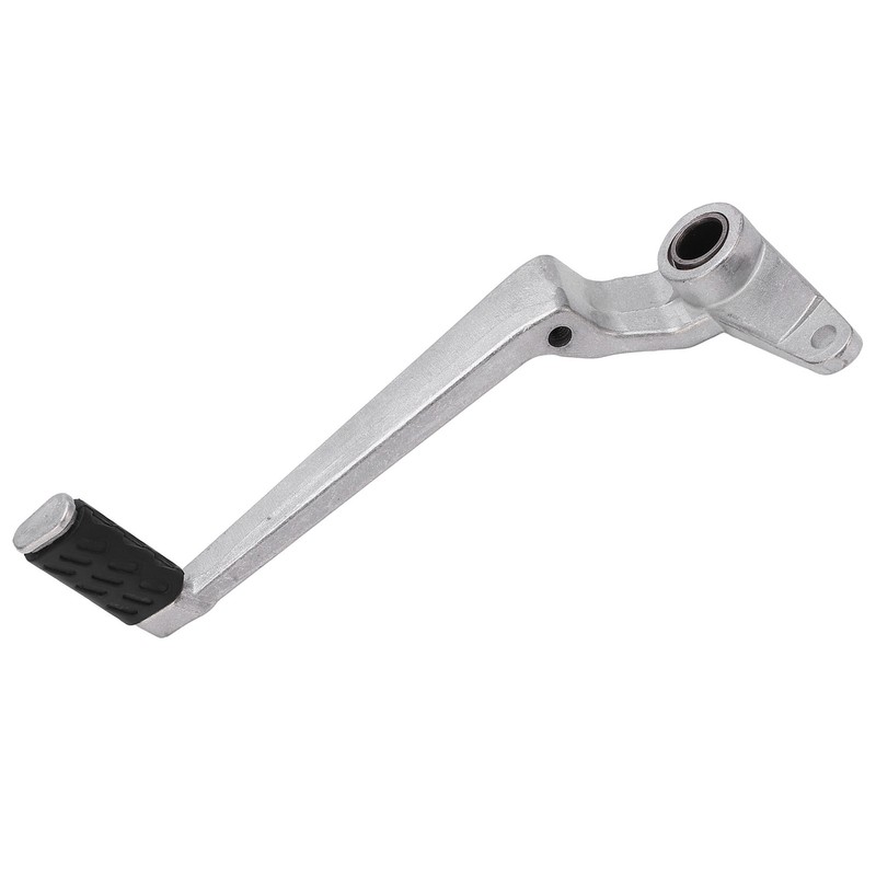 Rear Brake Foot Pedal Lever Silver Aluminum High Strength Replacement