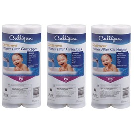 Culligan P5 Whole House Premium Water Filter, 8,000 Gallons, 3 Pack, Sold as 6 Filters