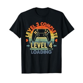 Level 3 Complete 3 Anniversary Gift 3rd Wedding Anniversary T-Shirt